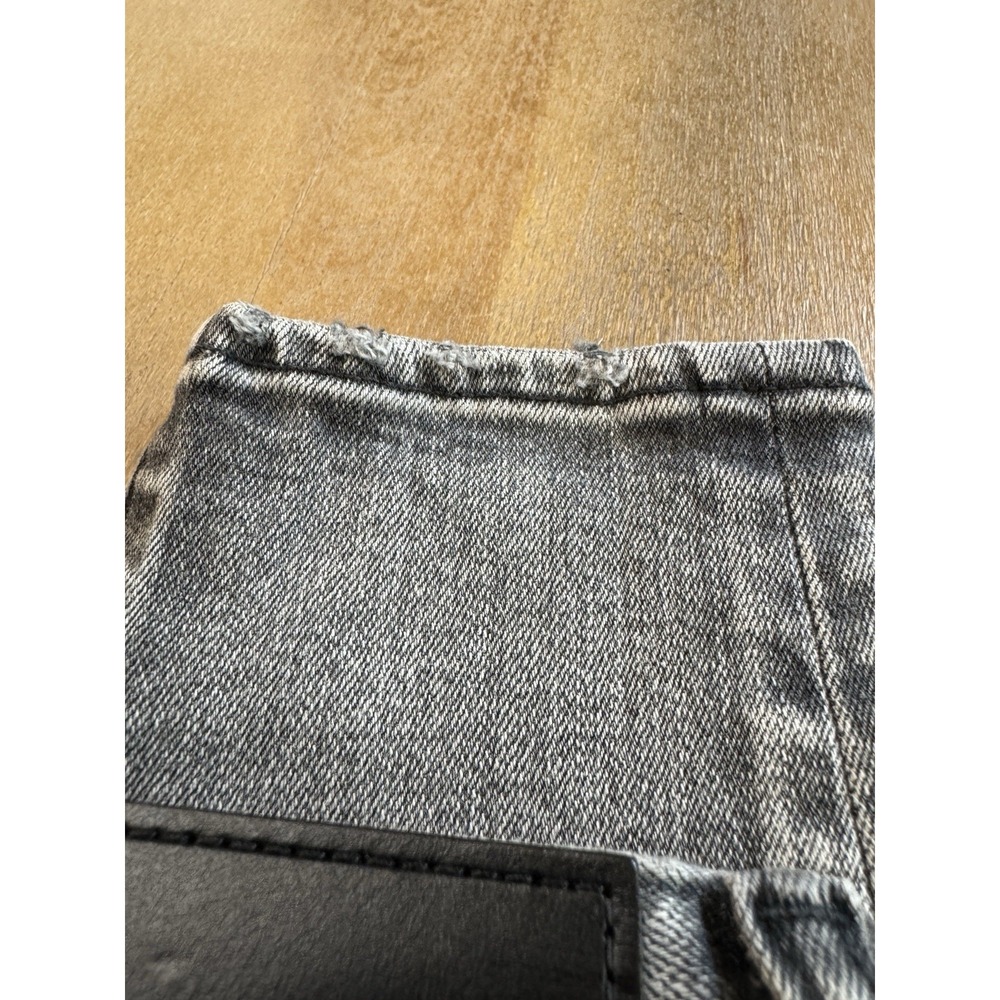 Moussy Vintage Women's Size 25 Jeans High Rise Stretch Gray Wash - Picture 12 of 16